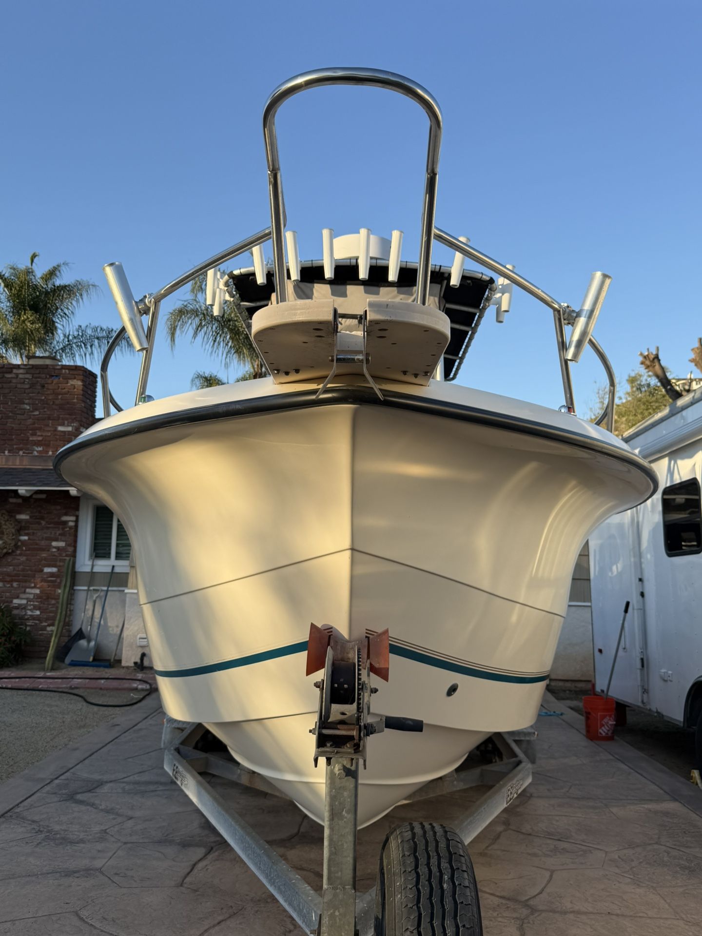 1999 23’ Sea Pro, 225 Mercury outboard.