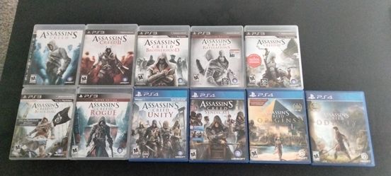Assassin's Creed Lot (PS3,PS4) For Sale