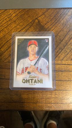 2018 Topps Gallery Ohtani RC 116