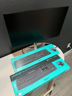 Dell Monitor & Keyboards