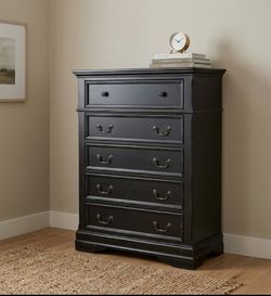 Black dresser