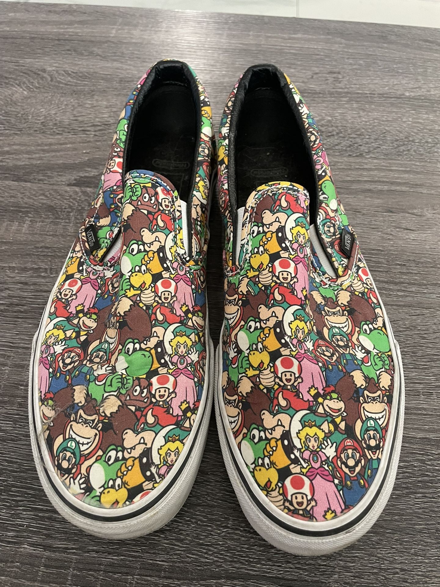 Vans Nintendo X Classic Slip On Super Mario Bros