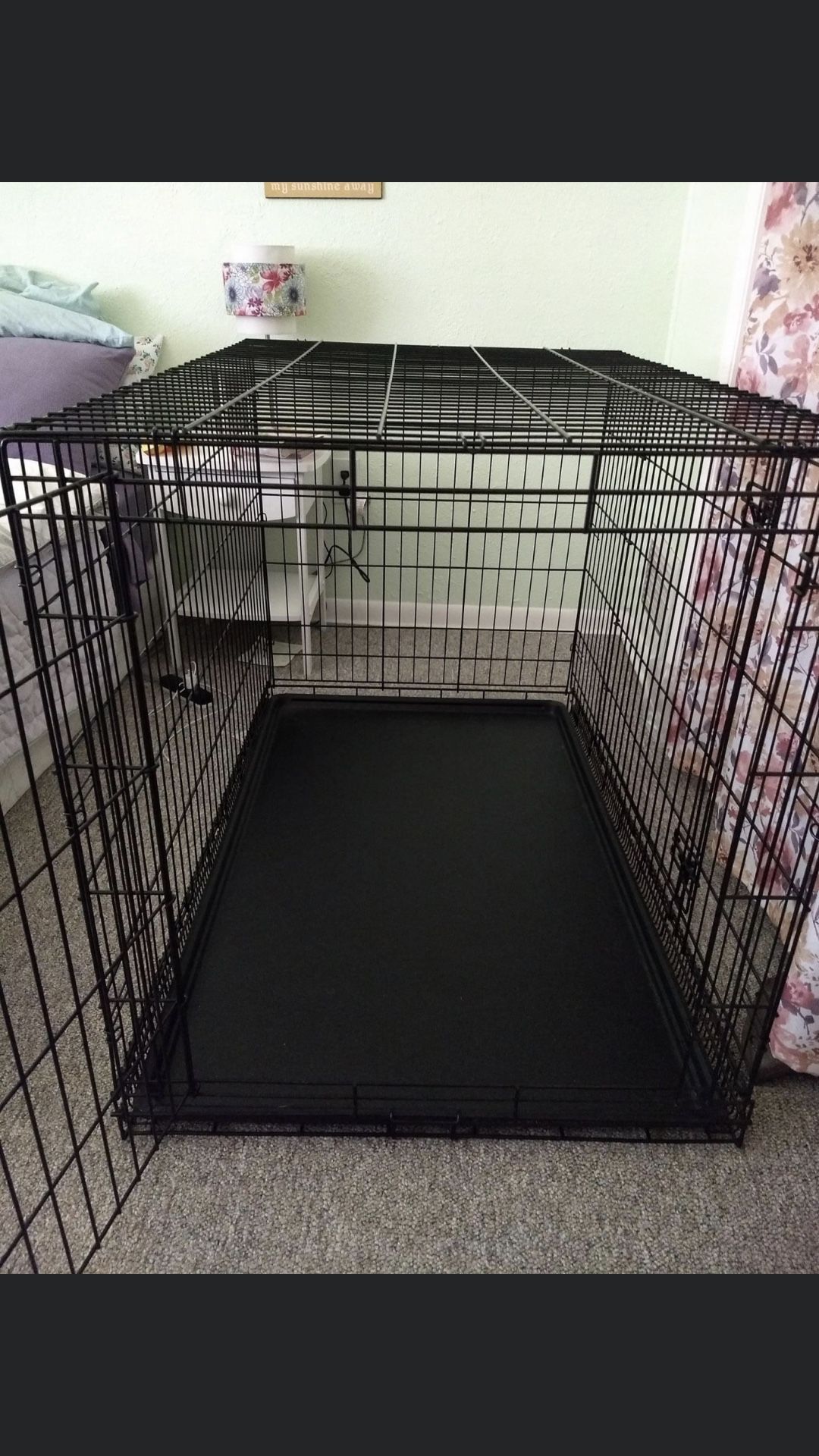 XL dog crate