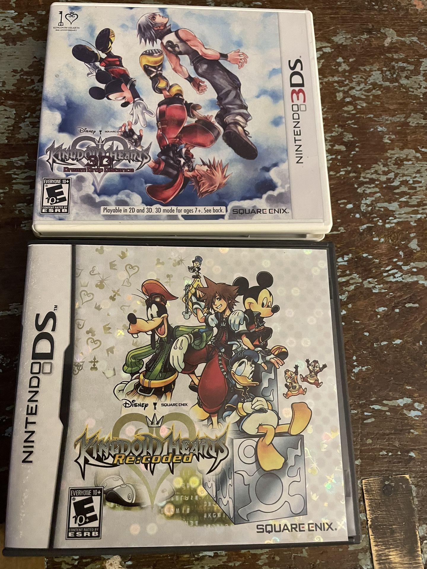 2 Nintendo DS Kingdom Hearts Games 