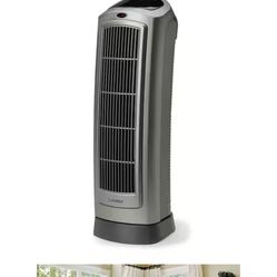 1500-Watt Electric Portable Ceramic Tower Space Heater with Remote Control
