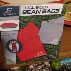 Eastpoint Dual Sided Bean Bags 4 To A Box. I Have 2 Boxes 8 Total