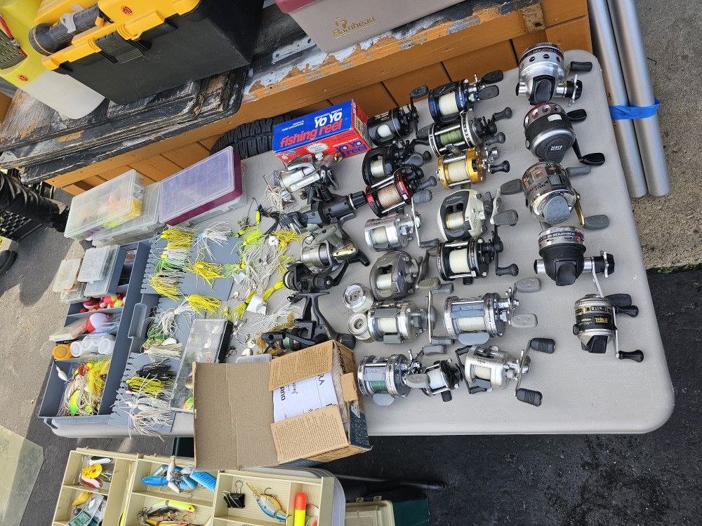 HUGE Garage Tools & Fishing Gear Sale!