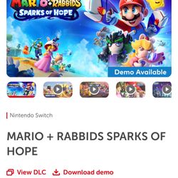 Mario + Rabbids sparks Of Hope, Switch Game