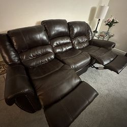 Free Leather Couch!