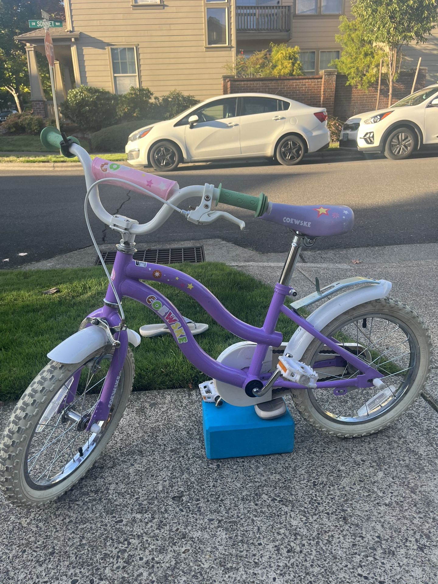 Girls 16in Coewske Bike