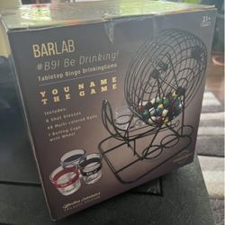 Tabletop Bingo Drinking Game 