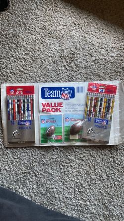 Vintage 1980s or early 1990s Team NFL Value Pack