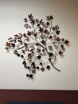 Metal wall art