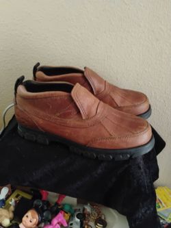 Polo Sport Ralph Lauren Women's Brown Leather Slip-in Duck Ankle Boots 7B $30.00