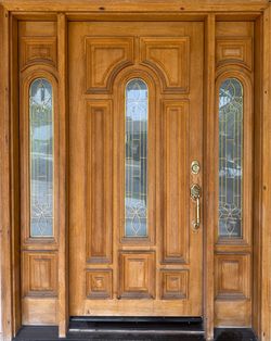 Solid Wooden Front Door