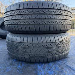 (2) 265/70/16 GroundSpeed Used Tires 
