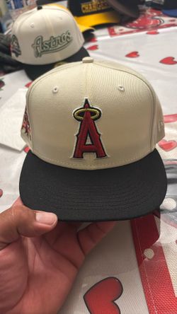 (New) Anaheim Angels 50 Year Anniversary Fitted Hat