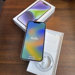 iPhone 14 128GB - Purple (New In Box)