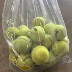 Free Used Tennis Balls 