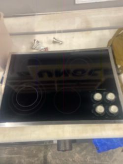 KitchenAid 30” Glass 4 Burner Electric Cooktop
