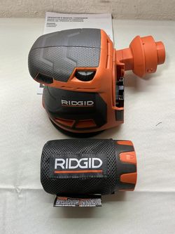 RIDGID. 18V Lithium Ion Cordless 5” Orbital Sander(Tool Only).