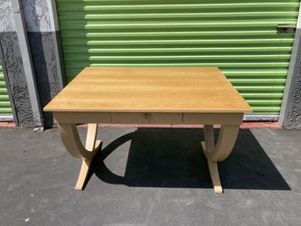 Beautiful Solid Wood Desk-Free Delivery