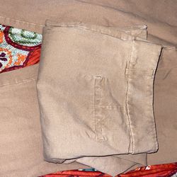 Long Capri Khaki  Pants 