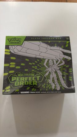 Perfect order ETB Pokémon cards