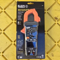 Klein Tools
AC/DC Digital Clamp Meter, TRMS Auto-Ranging 400 Amp