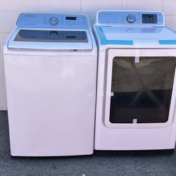 Samsung New Set Open Box Gas Dryer And Washer