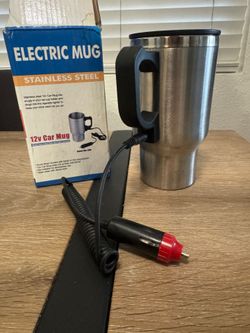 Stainless Steel 12V Electric Car Mug