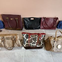 8 Different Colors & Styles Ladies Purse Each Priced at