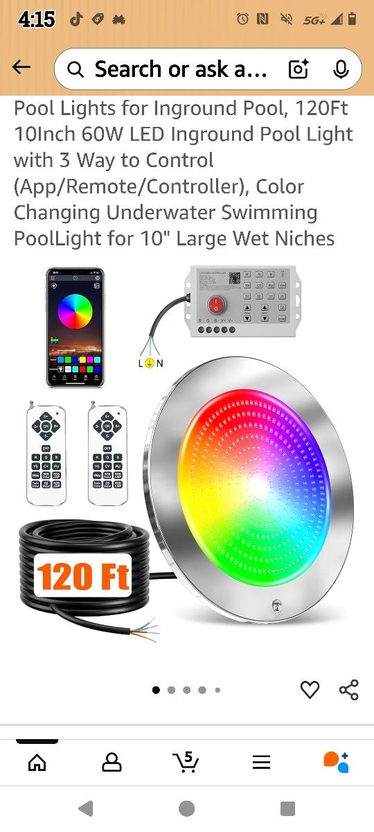 LED Swimming Pool Light