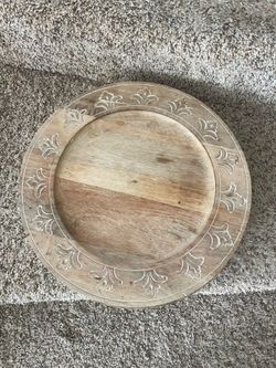 Pier 1 imports wood chargers