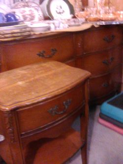 (1961) Bassett "Vintage" Dresser & Night Dresser Still Available For Sale 
