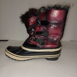 REDUCED!!!! Women's Sporto Plaid Winnie Faux Fur Lined Boots Size 8