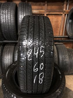 245/60/18 used tires 245-60-18 llantas usadas