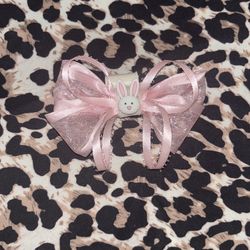 Pink Bunny Bow