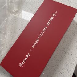 Brand New* Ducky X Faze Clan One 3 SF Red Keyboard