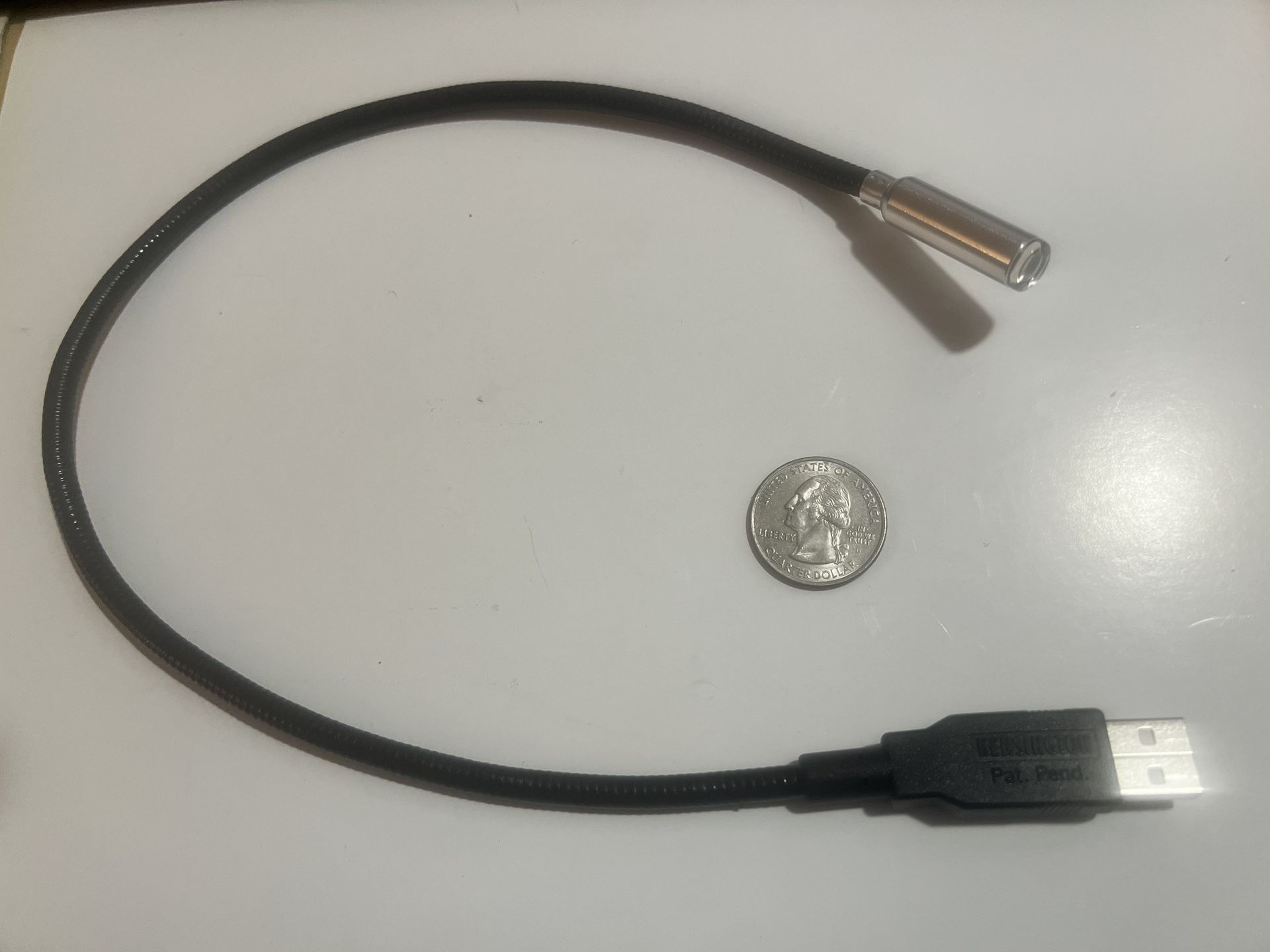 Flexible LED Reading Light for PC/Notebook, 18”, USB port (NEW, Kensington)