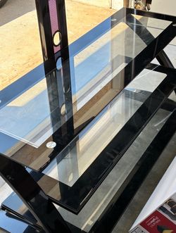 Glass TV Stand