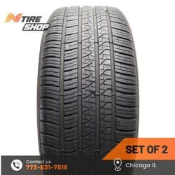 Set of 2 Used  8.5/32    275/50R20  113V  Pirelli  Scorpion Zero All Season MO