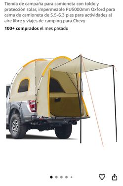 Casita de acampar para camionetas nueva