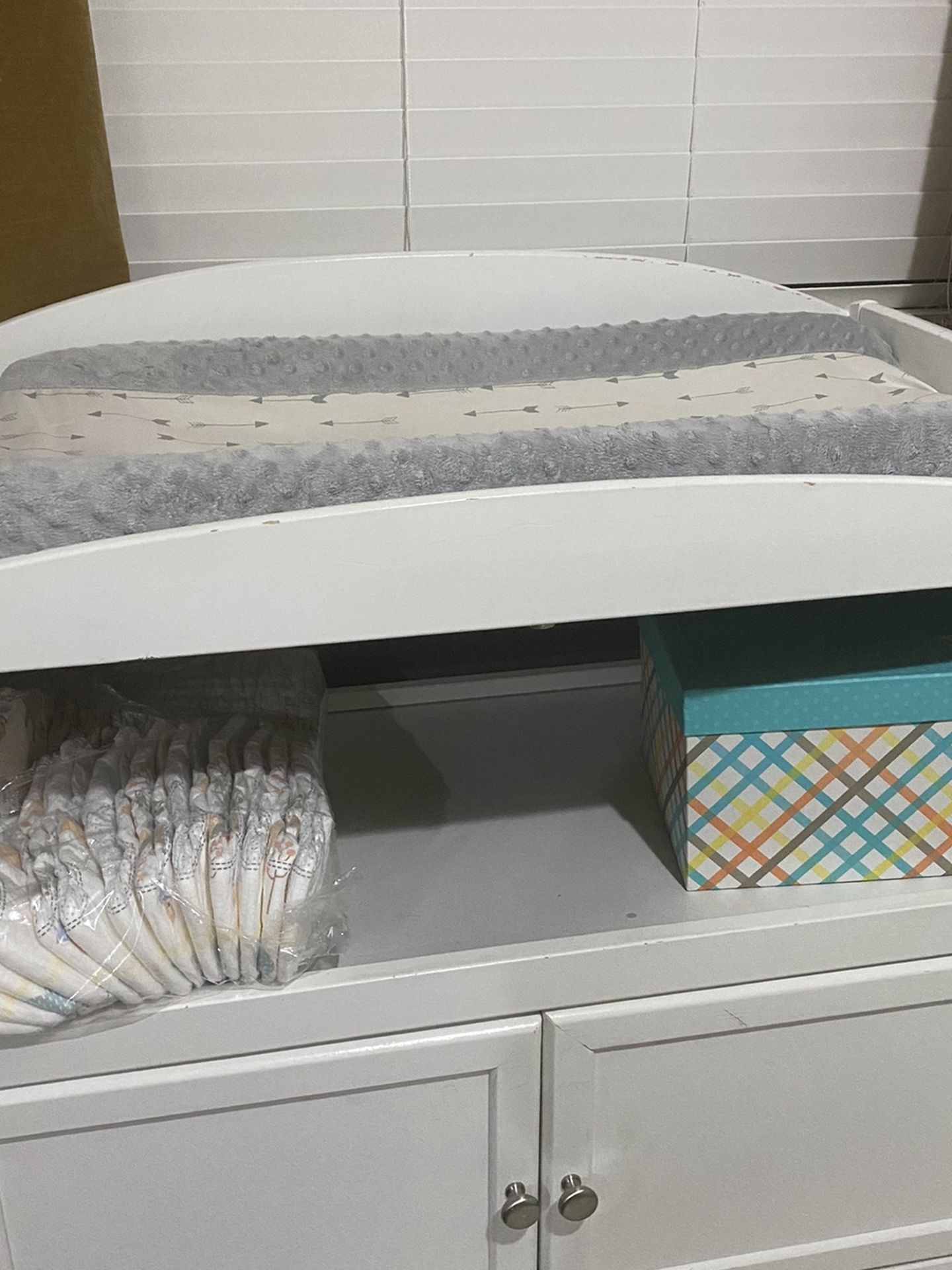 Pottery barn White Changing Table
