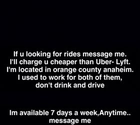 Driver in Orange County
