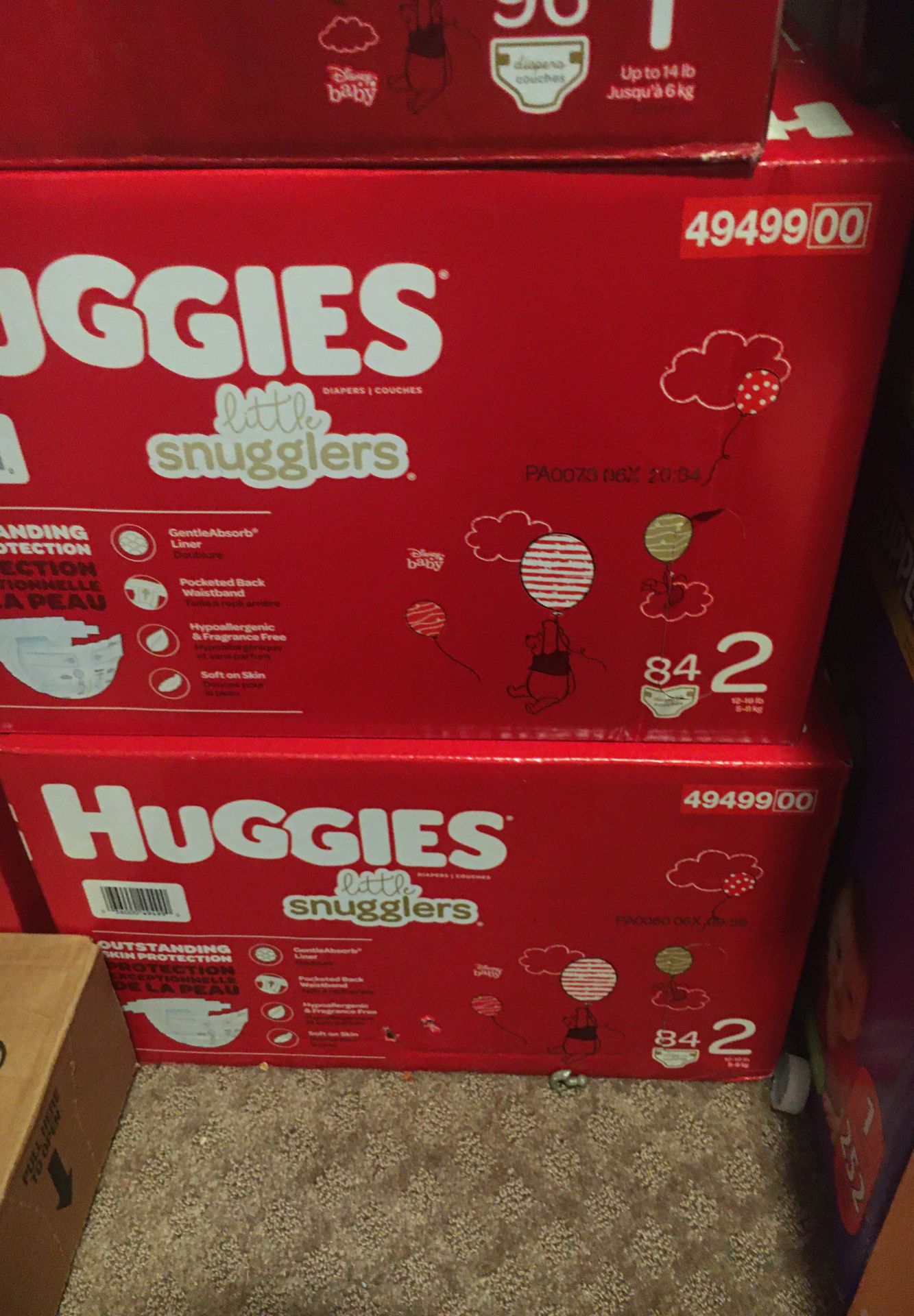 Huggies pampers size 2