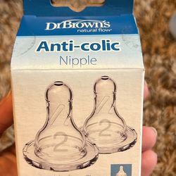 Anti colic nipple dr brown