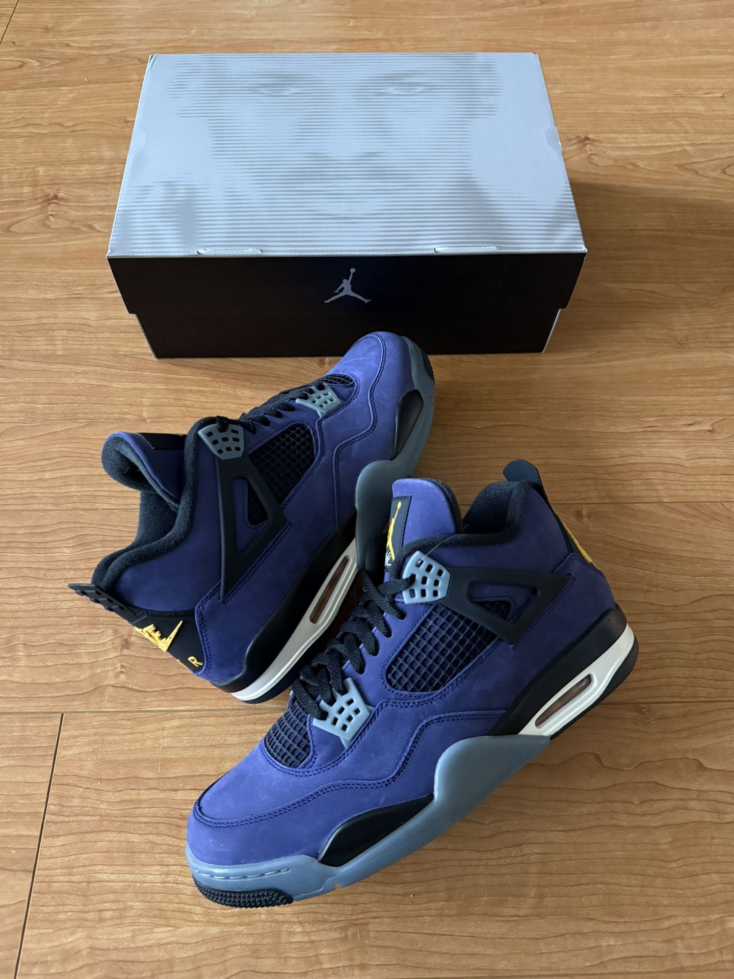 NEW Nike Air Jordan 4 Retro Lakers Imperial Purple (2026) Men