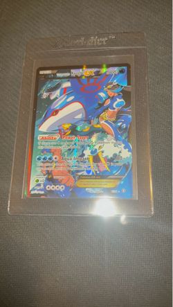 Pokemon Cards Double Crisis Team Aqua’s Kyogre EX