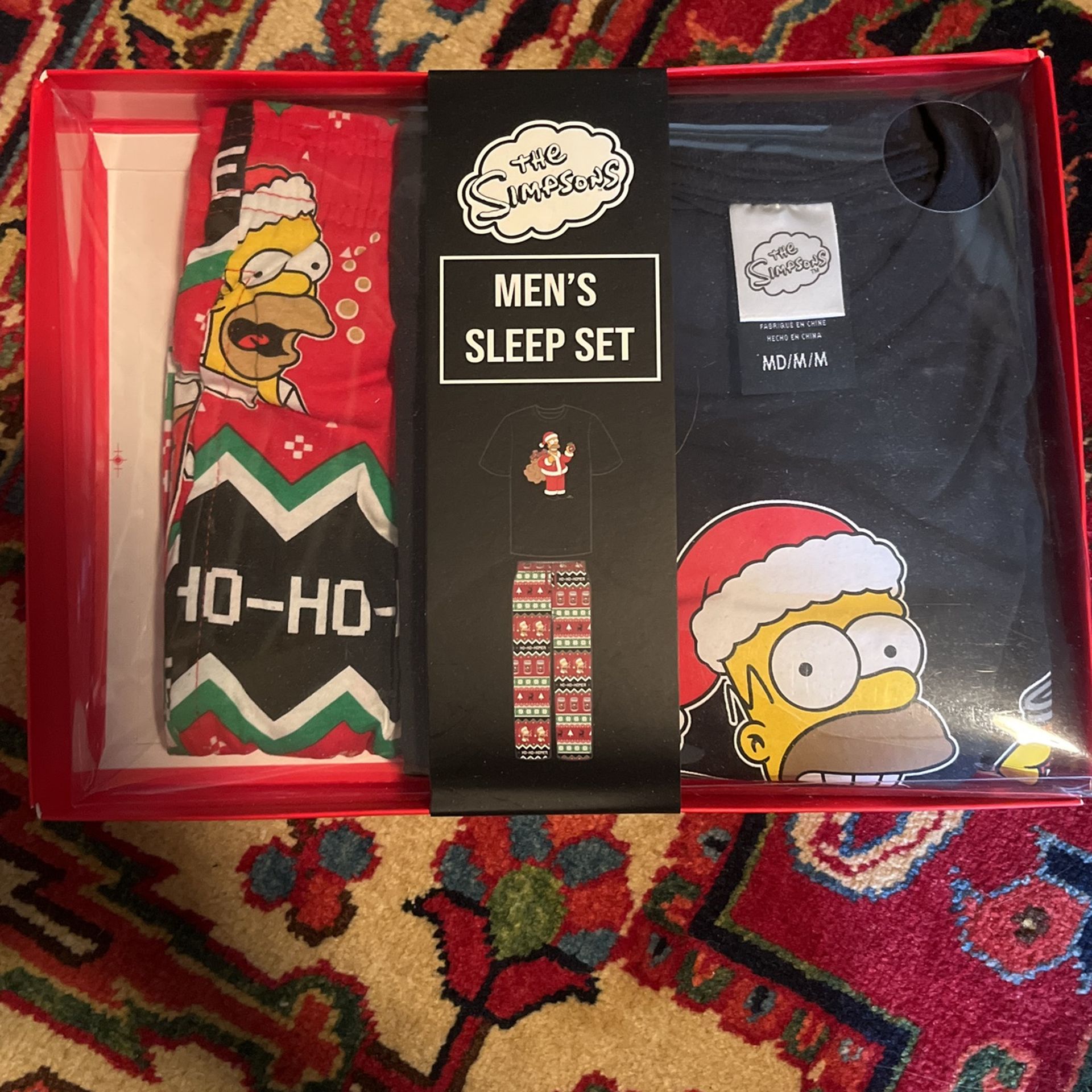 Simpsons Men’s Sleep Set - Medium